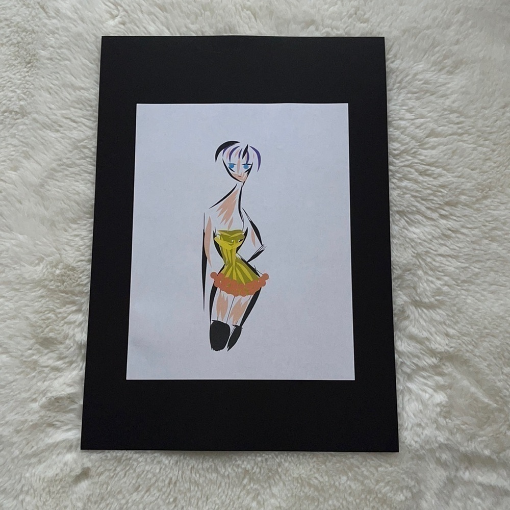 6. Digital art book illustration print by me Sinta Margot book found on amazon